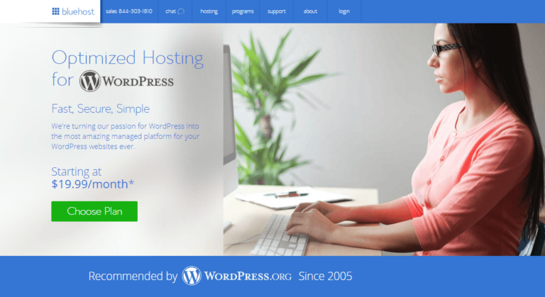 Bluehost WordPress Hosting Review 2020 – (WordPress Recommended)